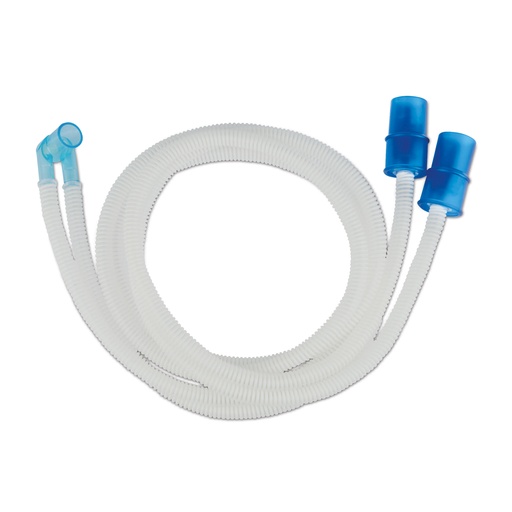 [212806] Tubo de paciente para animales pequeños que pesan menos de 7 kg, con pieza en Y, longitud: 1,5 m, Ø 10 mm