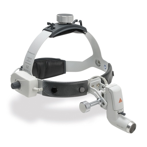 [311137] HEINE ML4 LED - Lampe frontale avec boîtier à piles mPack