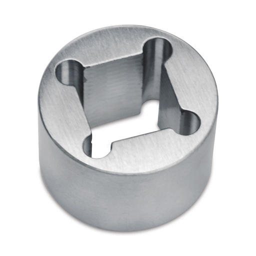 [191206] MTV - Ringaufsatz mit Innen-4-Kant zur Entriegelung des MTV – Implantats ø 20mm, Edelstahl, made in Germany