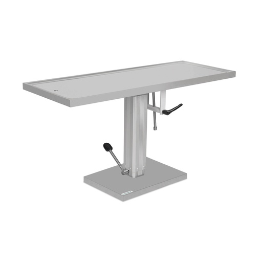 [601950] Mesa de tratamiento y operaciones,50x130 cm con columna hídraulica