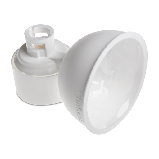 [409004] Adaptateur PhaSeal P 28 28 mm, couleur blanc