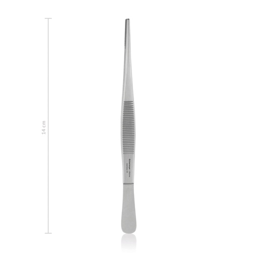 [971814] Pinzas anatómicas 14 cm, delicada
