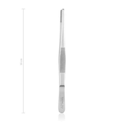 [132416] Pinzas estándar anatómicas, 16 cm.