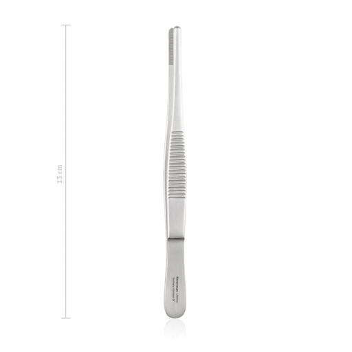[132213] Pinzas anatómicas, 13 cm, ancho medio