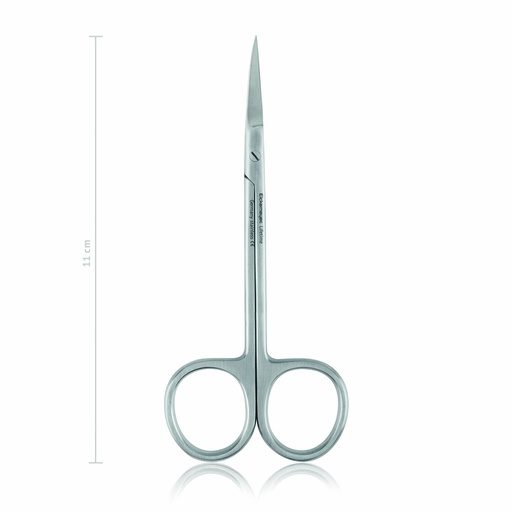 [110711] Ciseaux, fins, 11 cm, courbés, pointus