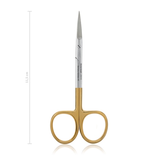 [110011] Ciseaux, IRIS fins, 11,5 cm, droits, tranchants TC,pointus
