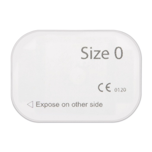 [70803102] Kit de placa de imagen, tamaño 0, contiene: 4 placas IP tamaño 0 (22 x 31 mm)