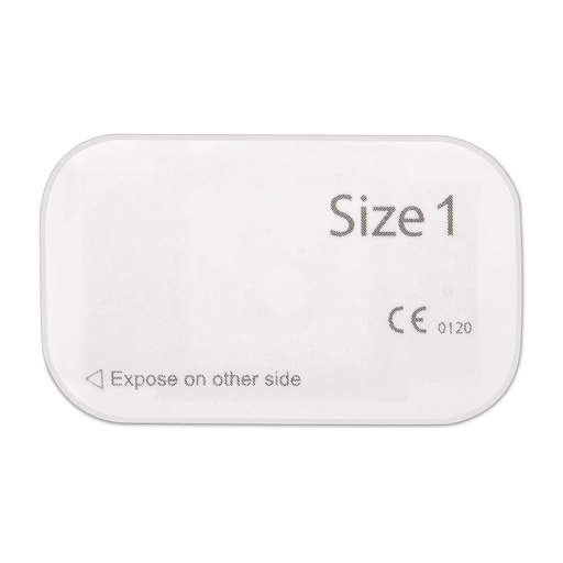 [70803103] Røntgenplade/folie Str. 1, 24 x 40 mm, 4 stk. til DigiVet CR/ PLUS/PREMIUM
