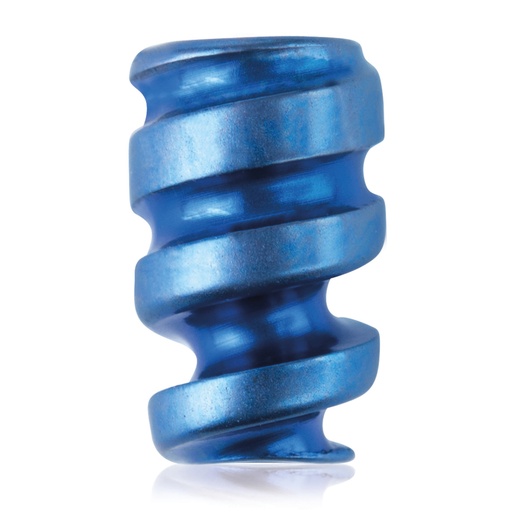 [191531] Tornillo de interferencia de titanio, canulado 1,1/Ø3,0/5,0 mm, HEX 2.0, azul