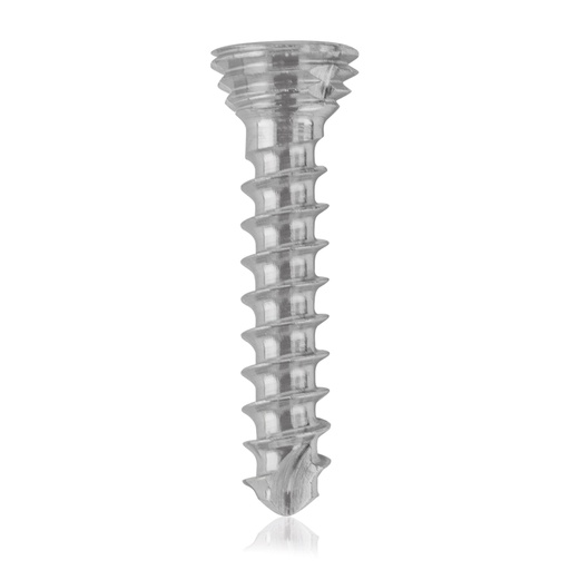 [185522] Tornillo de bloqueo de titanio Ø1.7x10mmmultidireccional, plateado, Torx 6autoperforante, autorroscante