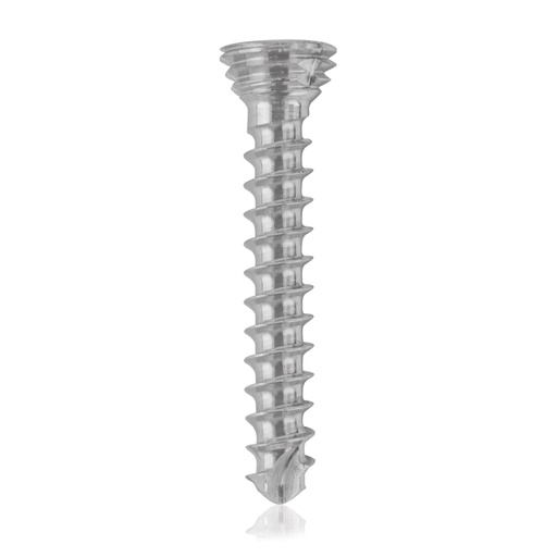 [185523] Tornillo de bloqueo de titanio Ø1.7x12mmmultidireccional, plateado, Torx 6autoperforante, autorroscante