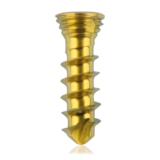 [185528] Tornillo de bloqueo de titanio Ø2.3x8mmmultidireccional, plateado, Torx 6autoperforante, autorroscante