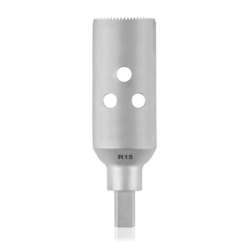 [192853] Hoja de sierra canulada TPLO, R15/45mm,eje triangular