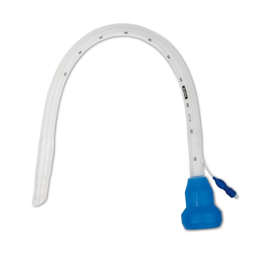 [214424] Tubo traqueal para caballos DI 24 mm, con conector de Cook, silicona, con balón, L = 90 cm