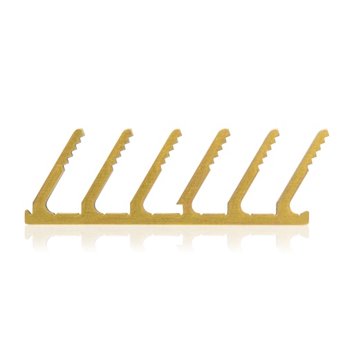 [191018] TTA horquilla con 6 clavijas; titanio