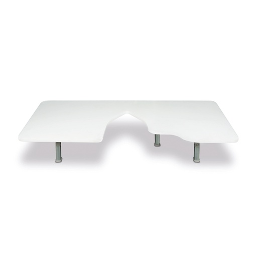 [303976] Accesorio para mesa de ultrasonidos fabricado en PE500 con nuevo hueco según el Dr. Schramm