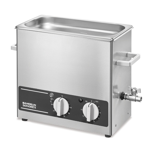 [560025] Nettoyeur ultra-sons RK 255H,avec chauf- age 30-80°C et minuterie