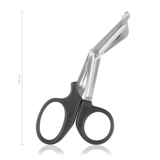 [123118] Bandage og gipssakse Univelsalsaks med plastgreb, 18 cm, autoklaverbar