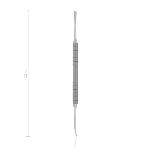 [17647207] Instrument dentaire GLICKMANN FIG. 24G, couteau/grattoir, 4 mm, pour chiens