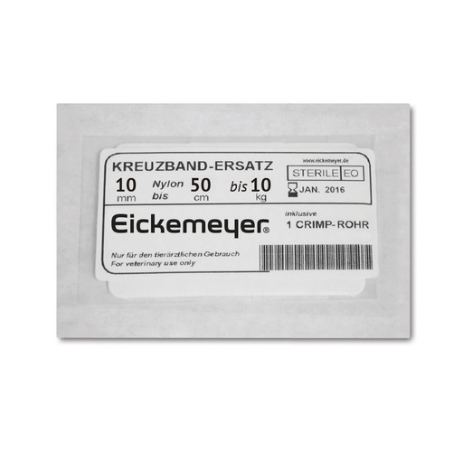 [19409501] Sistema de ligadura del ligamentocruzado craneal, Reemplazo del ligamentocruzado craneal incl. 1 tubo crimp 10 mm